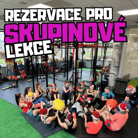 Rezervace pro skupinové lekce CTA HP